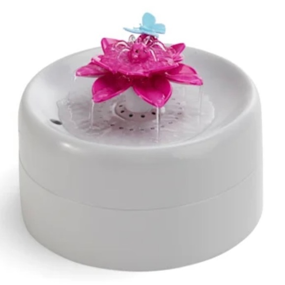 EveryYay Get Fresh Floral Pet Fountain, 12.5 Cups - Picture 2 of 3